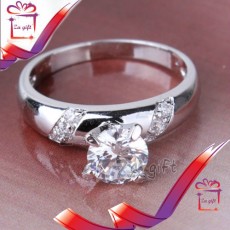 Female : 18 K Silver Filled Ring  - Rings on Aster Vender