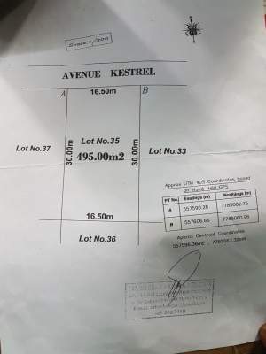 135 toises Residential Land in Morc. Jhuboo Trou aux Biches - Land on Aster Vender