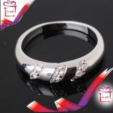 Female : 18 K Silver Filled  Ring  - Rings on Aster Vender