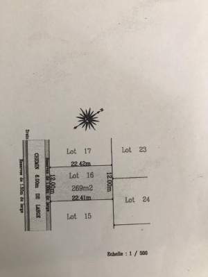 LAND FOR SALE IN MONT CHOISY - Land