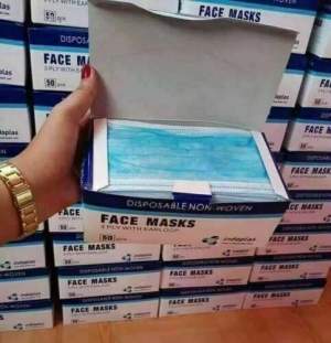 Disposable Face Mask - 3 Ply Medical Masks with Comfortable Earloop - Other face care products on Aster Vender