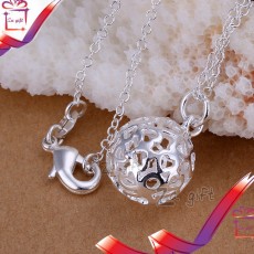 Female : 925 Sterling Silver Necklace  - Necklaces on Aster Vender