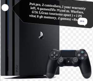 PS4 PRO + PS VITA  - PlayStation 4 (PS4) on Aster Vender