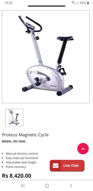 Velo d'appartements  - Fitness & gym equipment on Aster Vender