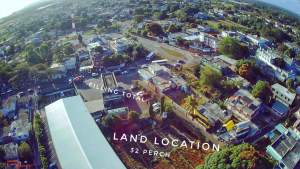 Commercial land, terre rouge 32 perches behind filling total  - Land on Aster Vender