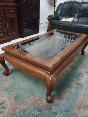 7 Seater Leather Sofa & Coffee Table (As priced or Nearest Offer!!!) - Sofas couches on Aster Vender