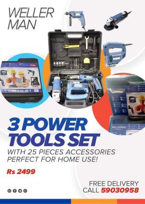 3 pieces power tool set. - All Hand Power Tools on Aster Vender