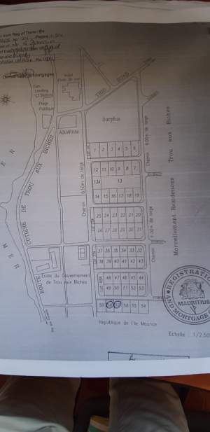 FOR SALE IN TROU AUX BICHES MORC RAMDENEE  - Land