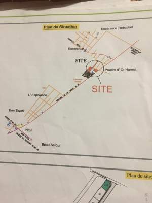 LAND FOR SALE IN POUDRE D OR  HAMLET  - Land