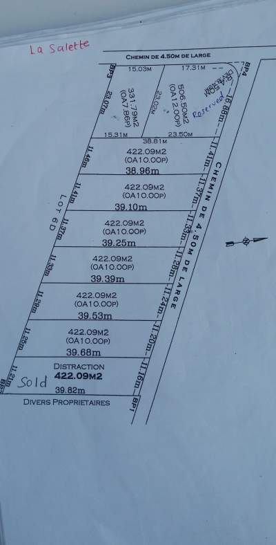 Residential land at La Salette - Land