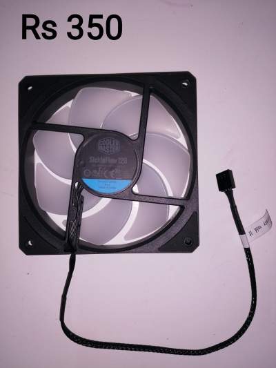 CoolerMaster Sickleflow 120 Blue PC Chassis fan Promo Rs 300 - All Informatics Products on Aster Vender