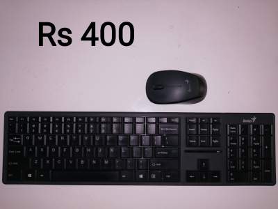 Wireless Keyboard & Mouse Genius - All Informatics Products on Aster Vender