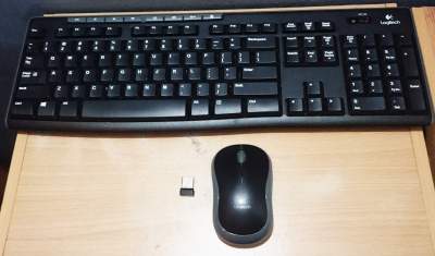 WIRELESS KEYBOARD & MOUSE - LOGITECH - All Informatics Products on Aster Vender