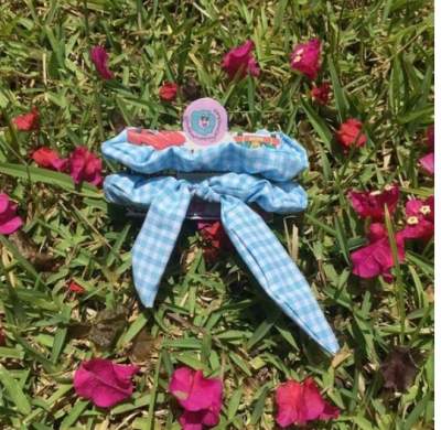 Pack of 2 summer scrunchies - Handmade