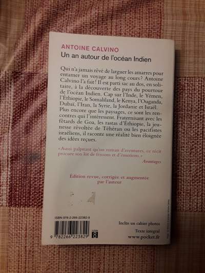 ANTOINE CALVINO : Un An Autour de L'Océan - Fictional books on Aster Vender