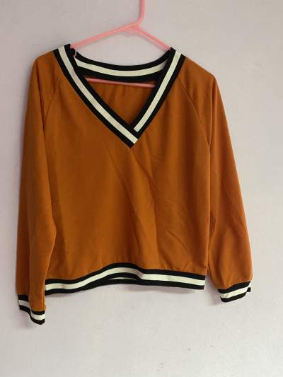 Orange sweatshirt  - Hoodies & Sweatshirts (Women) on Aster Vender