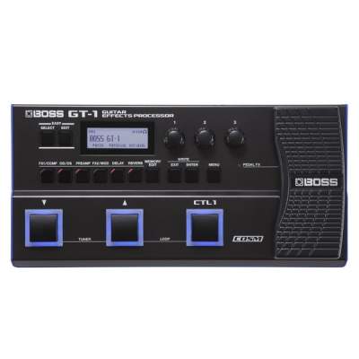 BOSS GT-1 Guitar Multi-Effects Processor Bundle with BOSS Tone Studio - Processors, effects, etc on Aster Vender