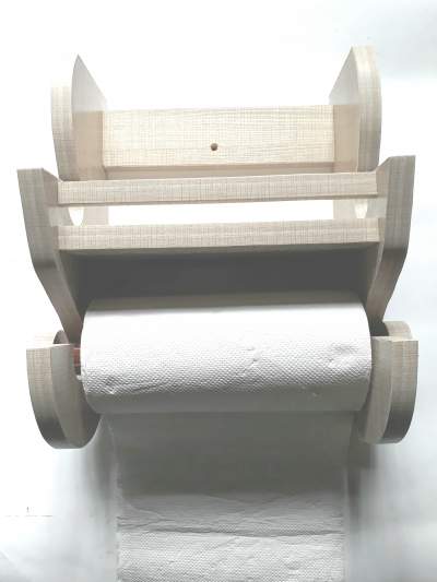 Tissue paper holder with shelve - Cotton Buds & Tissues on Aster Vender