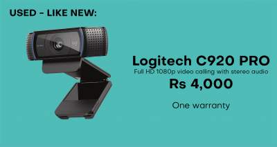 Logitech C920 Pro HD Webcam - Inkjet printer on Aster Vender