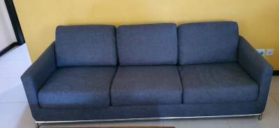 3 Set Sofas (3 Seater/2 Seater/1Seater) - Sofas couches