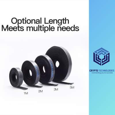 Nylon Blended Cable Winder - Cable Tie 5M Black - All Informatics Products