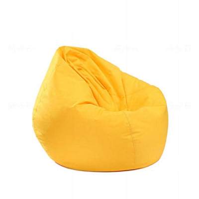Yellow Bean Bag for sale. - Bedroom Furnitures