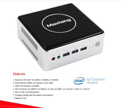 Intel Haswell and Broadwell Core™ Based Compact Mini PC - PC (Personal Computer)