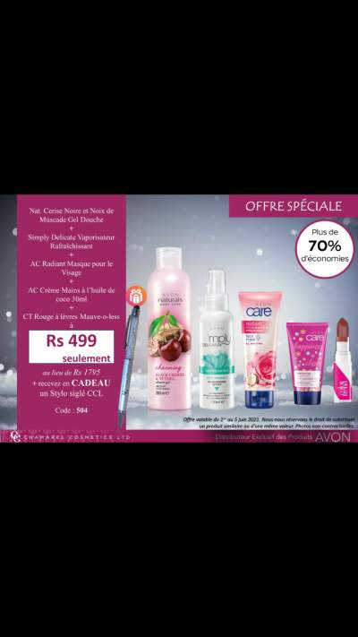 Avon products  - Other Body Care Products on Aster Vender