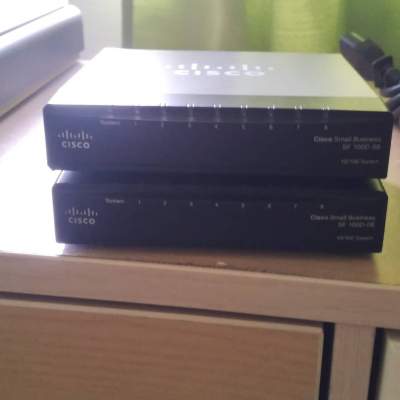 Cisco router SF 100D 08 small business  - Wifi Repeater (Extender) on Aster Vender