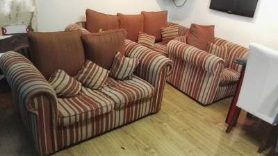 Complete Sofa set 3+2+1 seater for sale. - Living room sets on Aster Vender