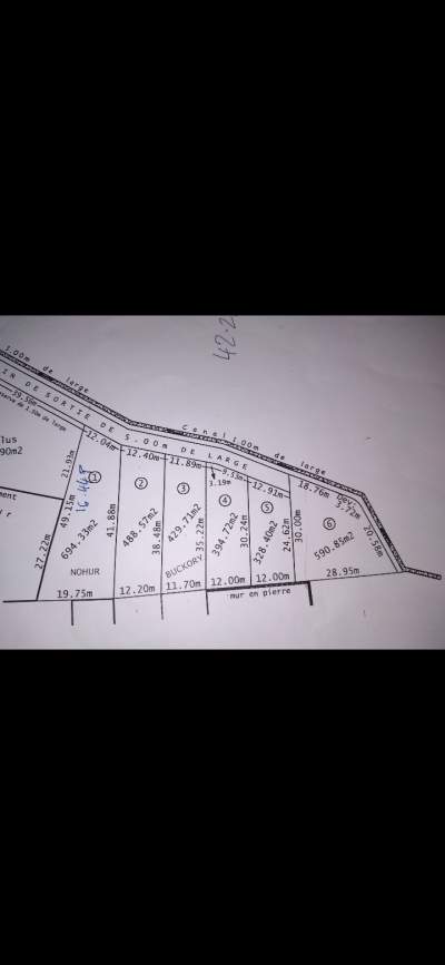 Land for sale in mont gout on good price .. call 59014964 - Land on Aster Vender