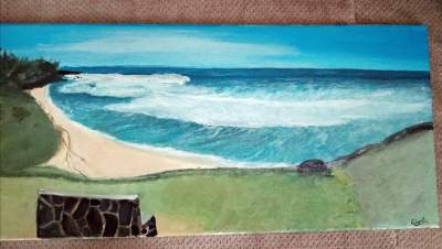 A vendre tableau acrylique intitulé 