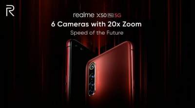 Realme x50 Pro RAM 12GB/ ROM 256 GB - Android Phones