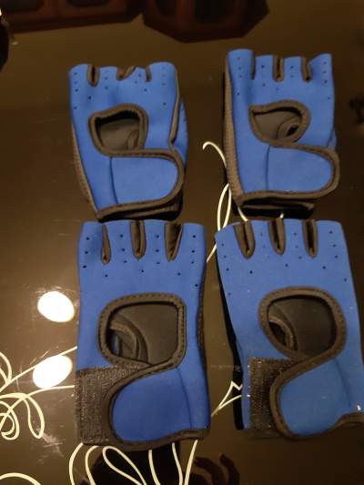 Fitness Gloves support 2 pairs  - Sports outfits on Aster Vender