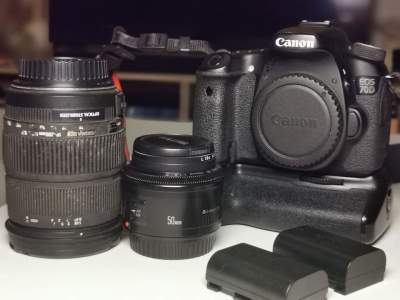 Canon 70D + Accessories + FREE GIFTS!!! - All electronics products on Aster Vender