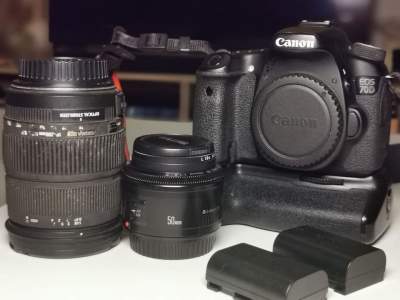Canon 70D + Accessories + FREE GIFTS!!! - All electronics products