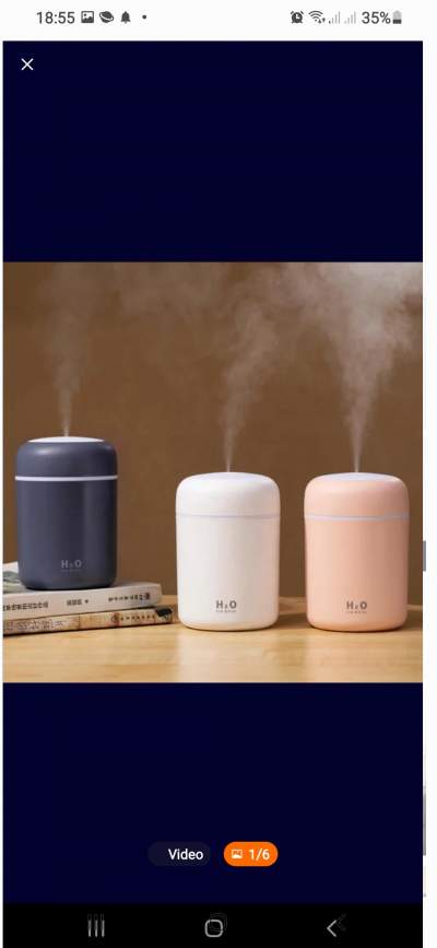 Portable USB ultrasonic Humidifier with led colors light Car  - All electronics products on Aster Vender