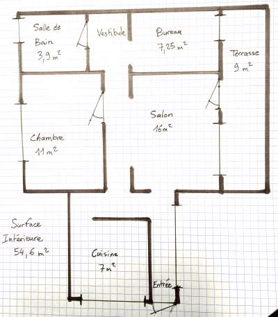 appartement calme 54.6 m2 Curepipe - Apartments