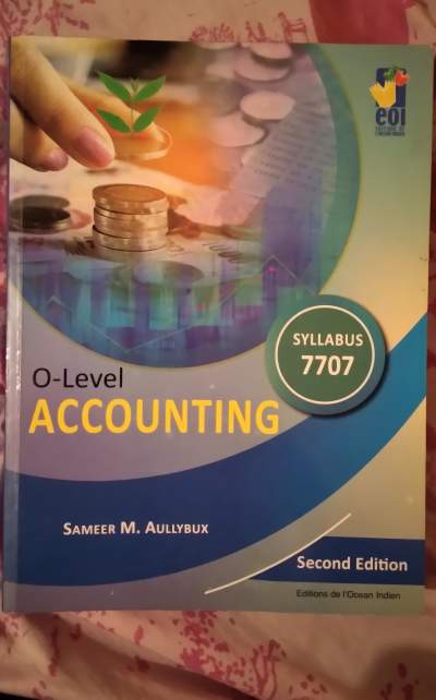 O-Level accounting - Secondary school on Aster Vender