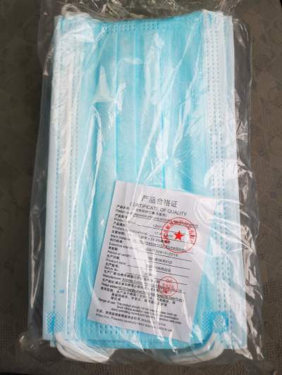 Mask, Blue and Black  - Health Products