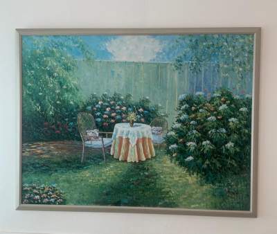 Oil Painting with frame - Interior Decor on Aster Vender
