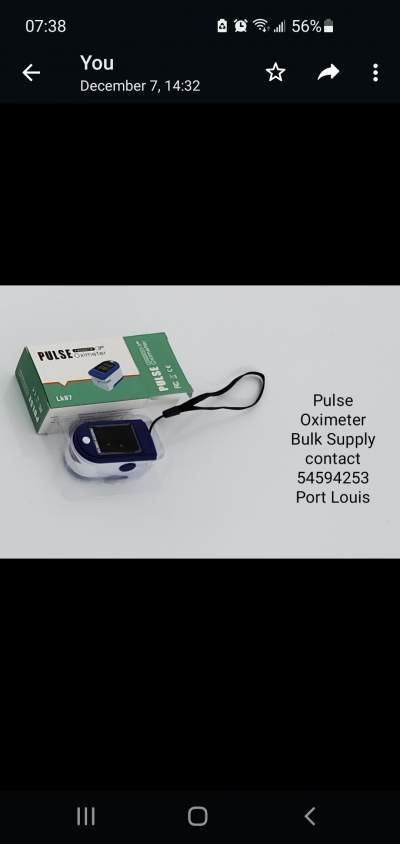 Oximeter Bulk supply - Other Medical equipment on Aster Vender