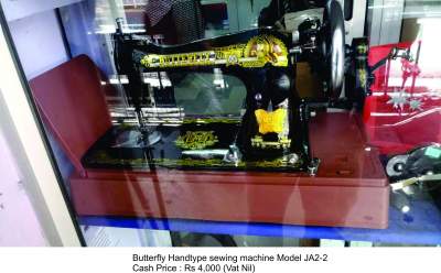 BUTTERFLY HANDTYPE MODEL JA2-2 - Sewing Machines on Aster Vender