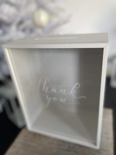 Box for envelopes  - Wedding Gift
