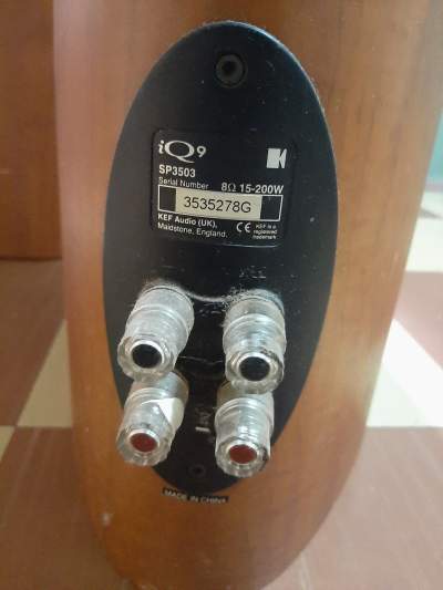 kef speaker iq9 - Home repairs & installation