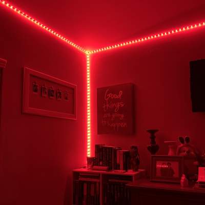 Led Strip Light (Red)-10m for Rs 350 - Interior Decor