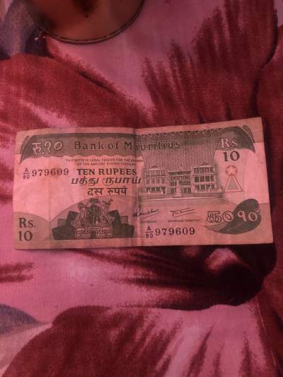 Rs 10 note - Banknotes on Aster Vender