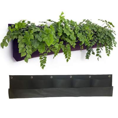 Indoor/Outdoor horizontal waterproof pocket planter - Interior Decor on Aster Vender