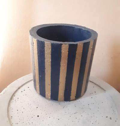 Concrete pot - Handmade