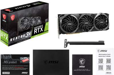 Msi Geforce Rtx 3080 Ti Ventus 3x Graphics Card - All electronics products on Aster Vender